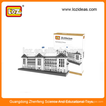 LOZ Manufacture wholesale Buckingham palace diamond building block educational toys for children